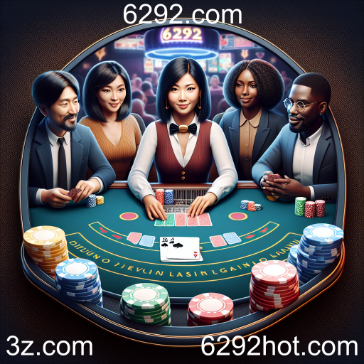 Experiência Imersiva com Dealer Ao Vivo no 6292.com